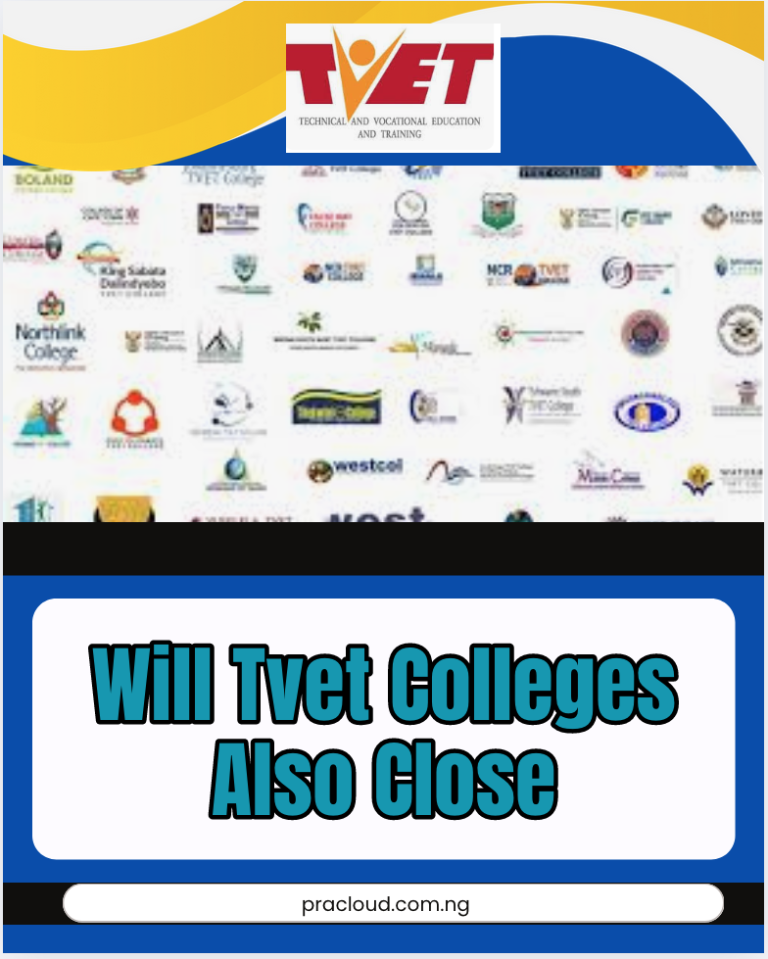 Will Tvet Colleges Also Close