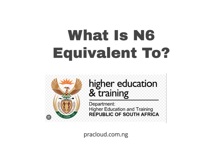 What Is N6 Equivalent To?