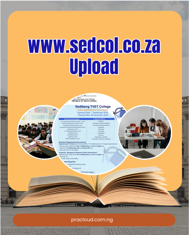 www.sedcol.co.za Upload