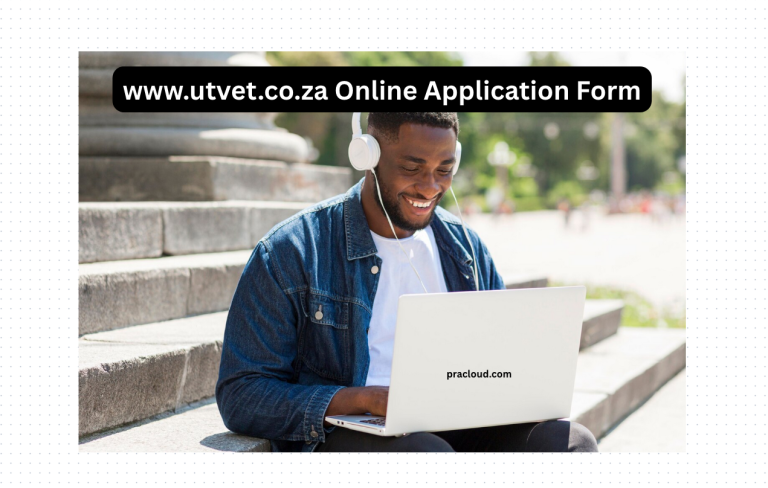 www.utvet.co.za Online Application Form