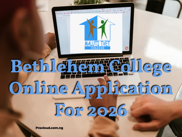 Bethlehem College Online Application For 2026