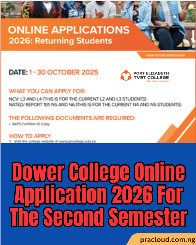 Dower College Online Application 2026 For The Second Semester