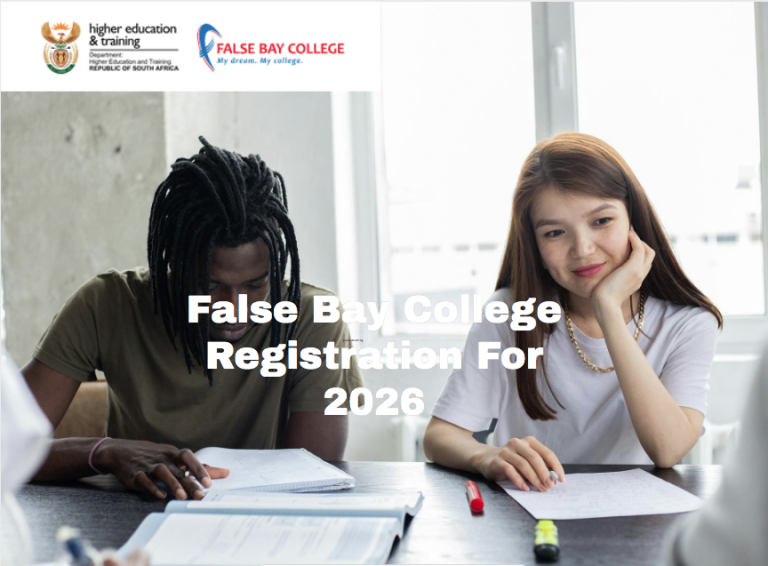 False Bay College Registration For 2026