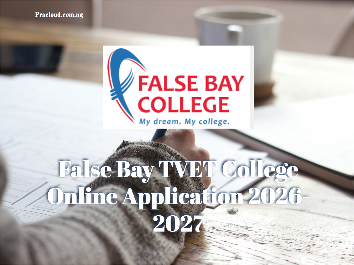 False Bay TVET College Online Application 2026-2027