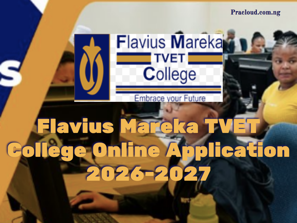 Flavius Mareka TVET College Online Application 2026-2027