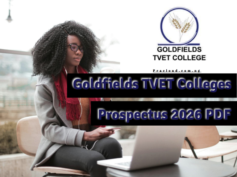 Goldfields TVET Colleges Prospectus 2026 PDF