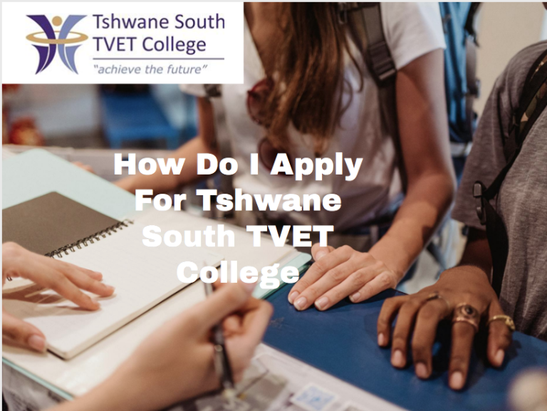 How Do I Apply For Tshwane South TVET College