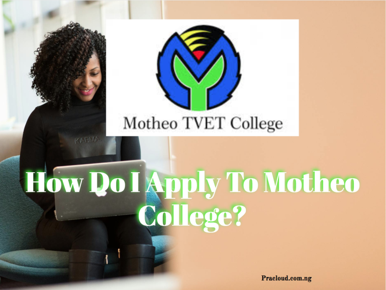 How Do I Apply To Motheo College?