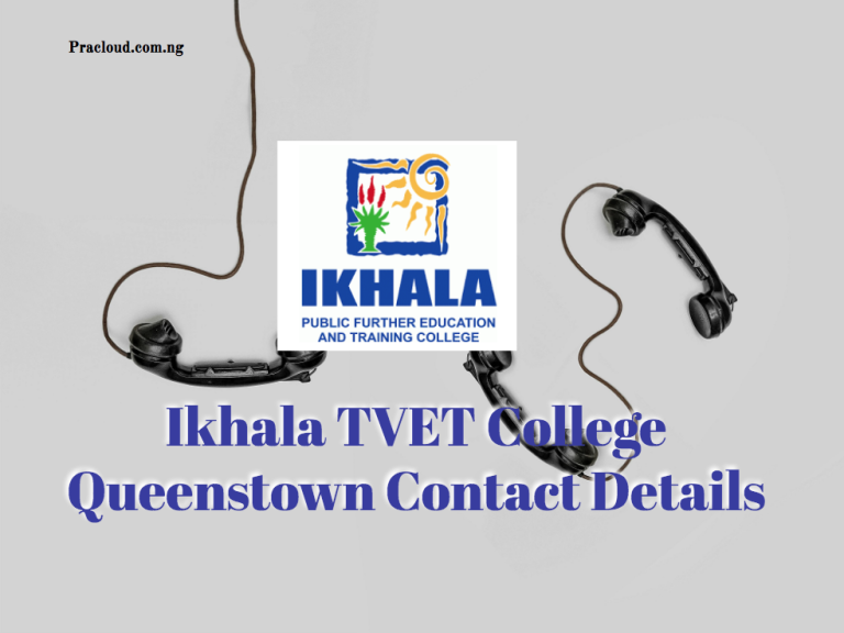 Ikhala TVET College Queenstown Contact Details
