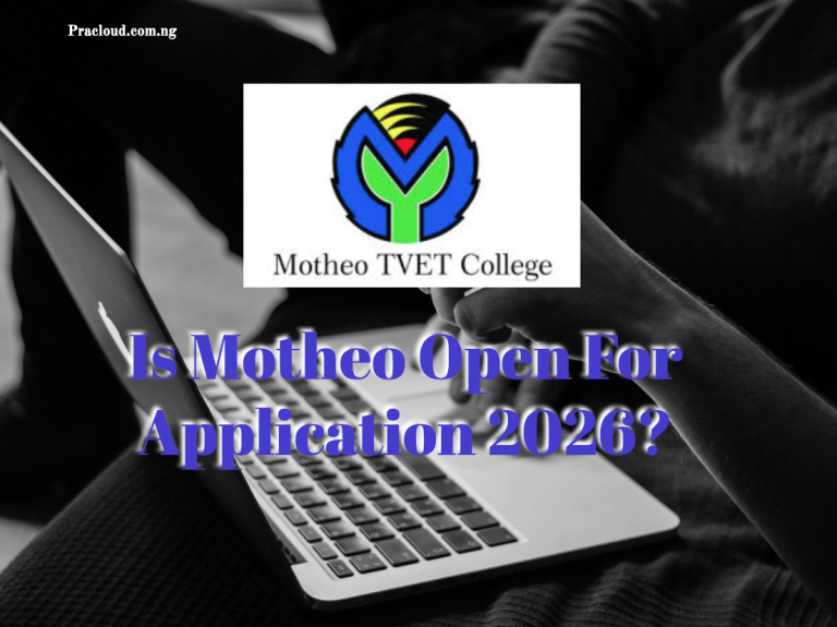 Is Motheo Open For Application 2026?