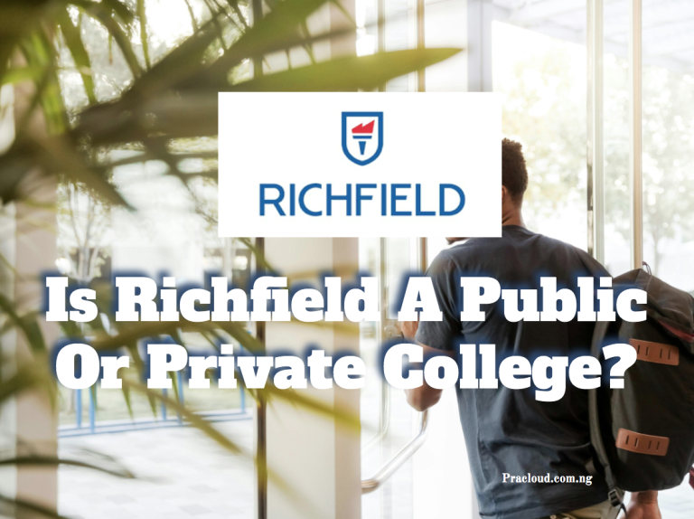 Is Richfield A Public Or Private College?