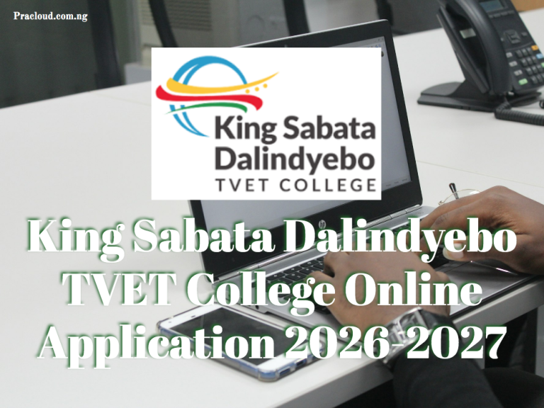 King Sabata Dalindyebo TVET College Online Application 2026-2027