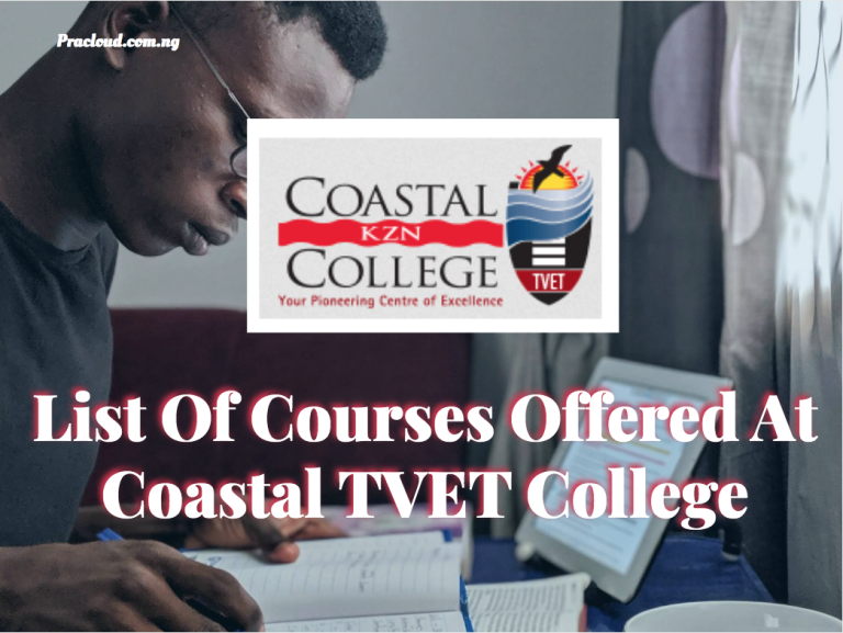 List Of Courses Offered At Coastal TVET College