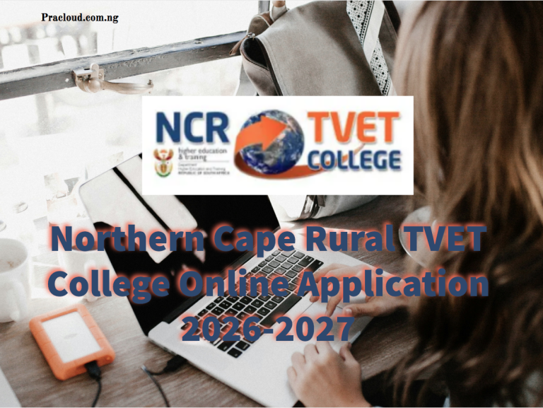 Northern Cape Rural TVET College Online Application 2026-2027