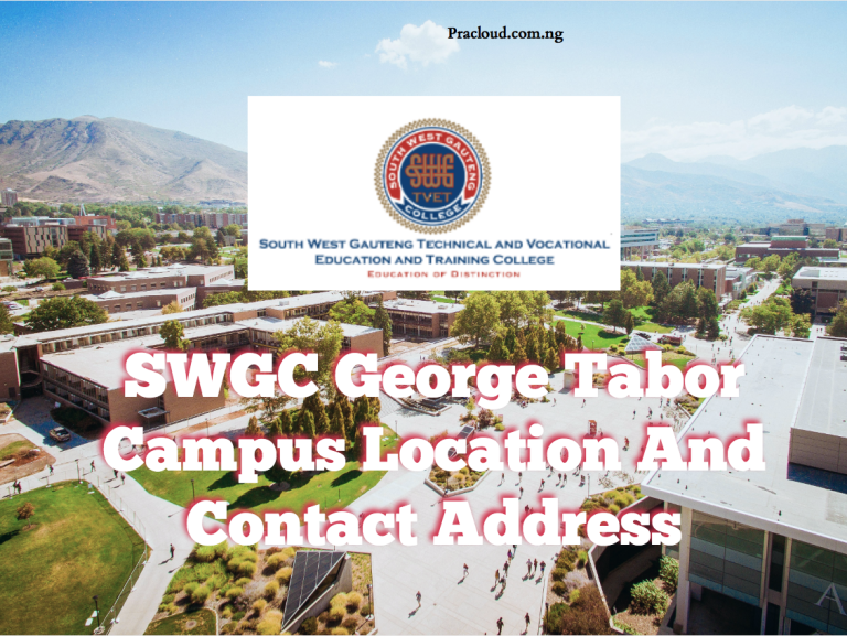 SWGC George Tabor Campus Location And Contact Address