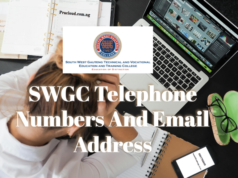SWGC Telephone Numbers And Email Address