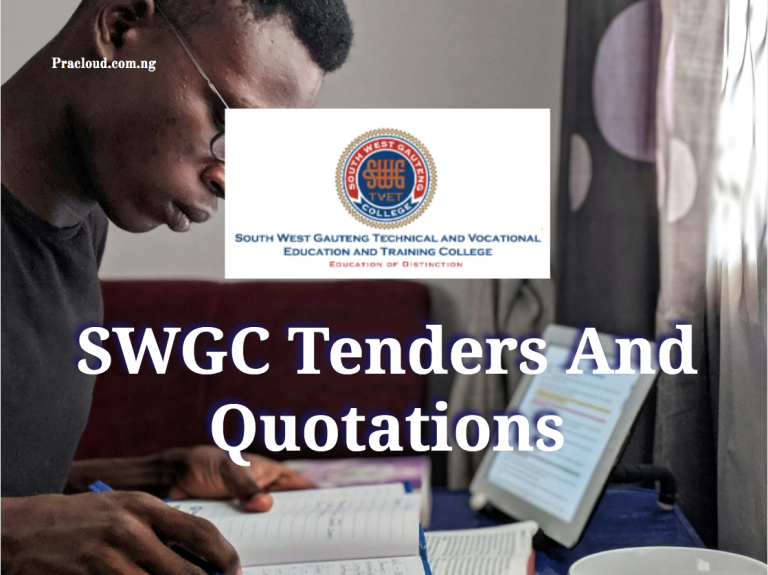 SWGC Tenders And Quotations