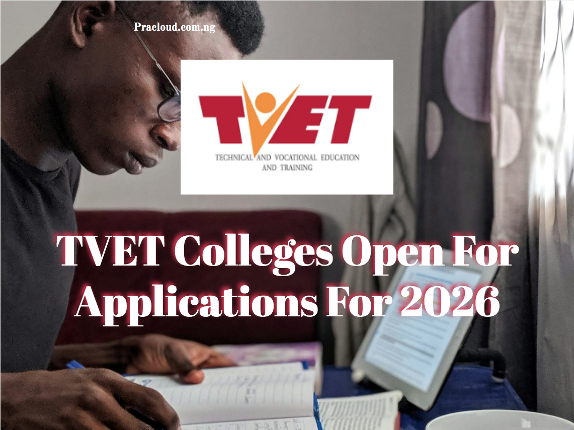 TVET Colleges Open For Applications For 2026