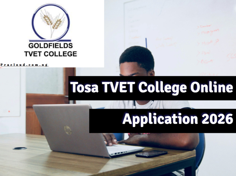 Tosa TVET College Online Application 2026