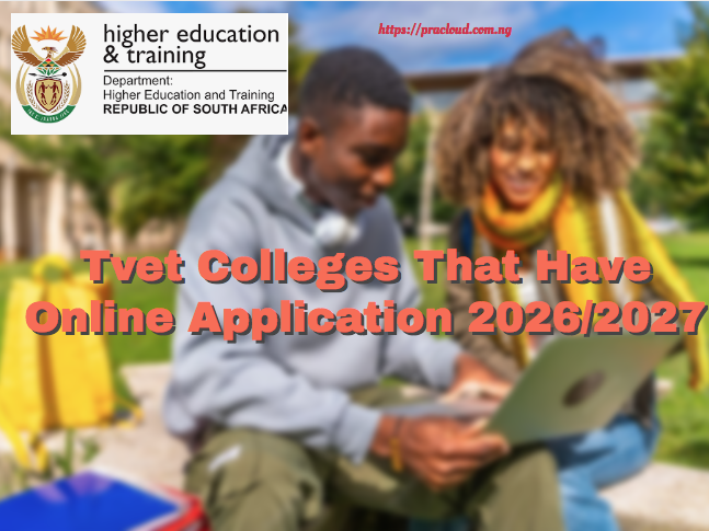 Tvet Colleges That Have Online Application 2026/2027