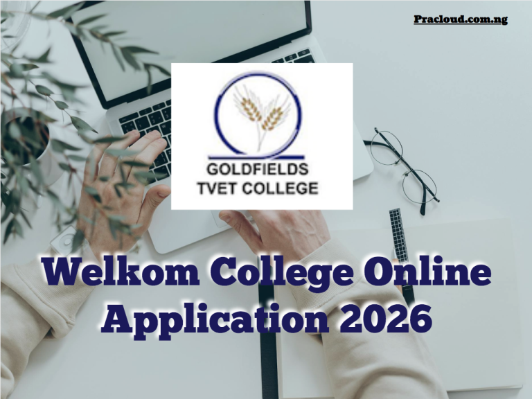 Welkom College Online Application 2026