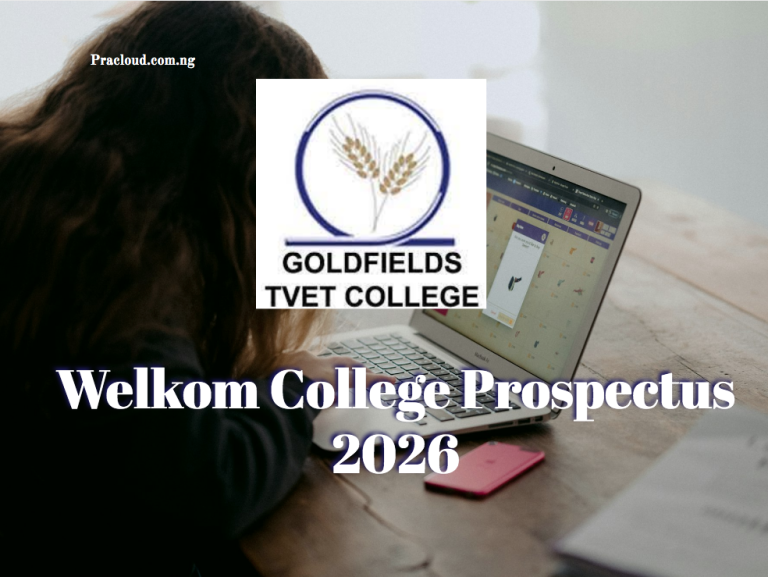 Welkom College Prospectus 2026