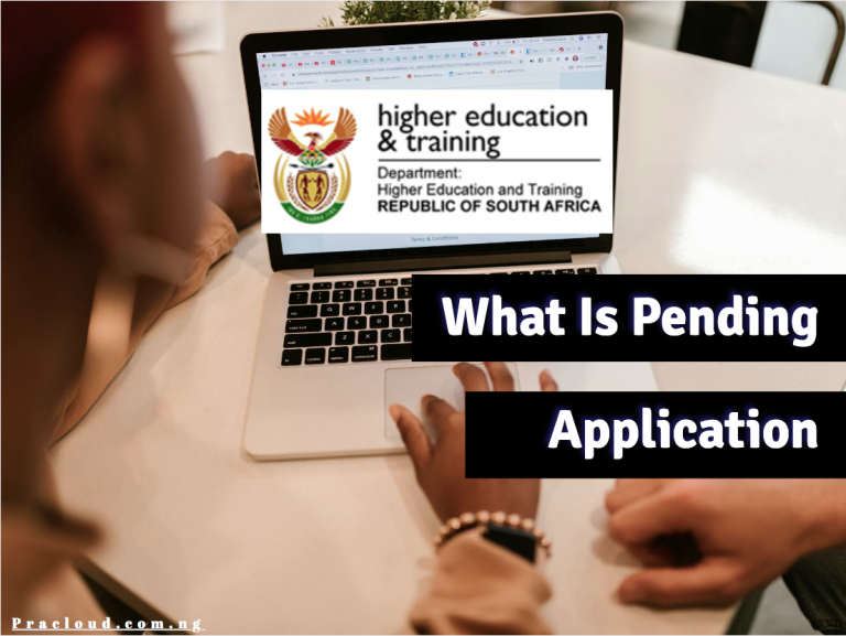 What Is Pending Application