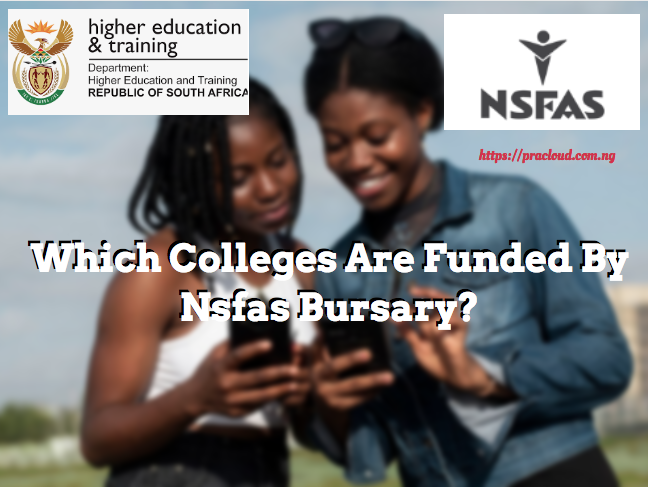 Which Colleges Are Funded By Nsfas Bursary?