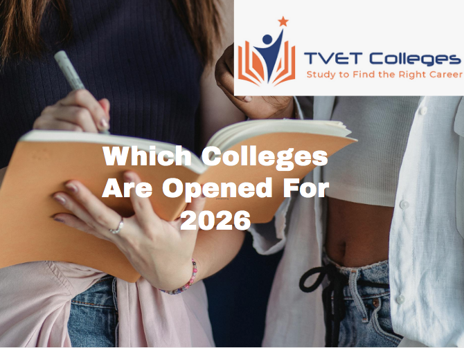 Which Colleges Are Opened For 2026